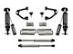 Fabtech 1.50-Inch Ball Joint Upper Control Arm Lift Kit with Dirt Logic Reservoir Coil-Overs and Dirt Logic Shocks (22-24 2.7L Silverado 1500 Trail Boss)