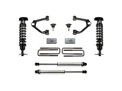 Fabtech 1.50-Inch Ball Joint Upper Control Arm Lift Kit with Dirt Logic 2.5 Coil-Overs and Dirt Logic 2.25 Shocks (19-24 3.0L Duramax Silverado 1500 Trail Boss)