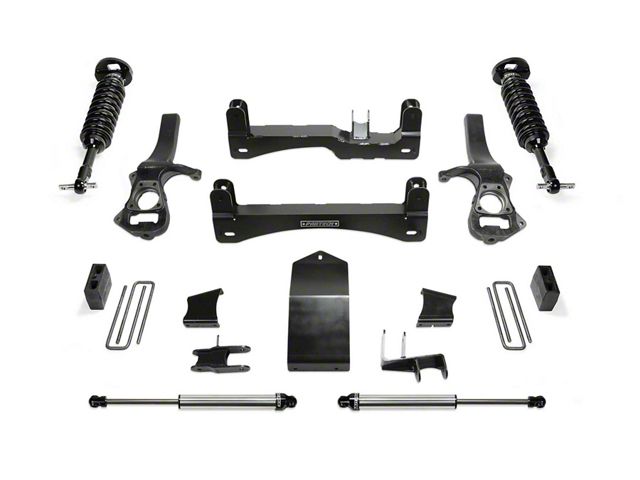 Fabtech 4-Inch Performance Suspension Lift Kit with Dirt Logic 2.5 Coil-Overs and Dirt Logic 2.25 Shocks (19-24 Silverado 1500 Trail Boss, Excluding Diesel)