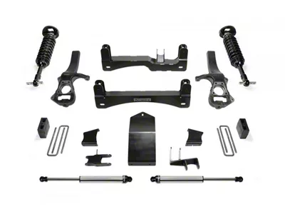 Fabtech 6-Inch Performance Suspension Lift Kit with Dirt Logic 2.5 Coil-Overs and Dirt Logic 2.25 Shocks (20-24 4WD 3.0L Duramax Silverado 1500 Crew Cab w/ 5.80-Foot Short Box, Excluding Trail Boss)