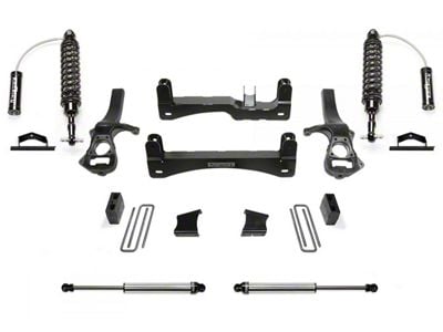Fabtech 6-Inch Performance Suspension Lift Kit with Dirt Logic 2.5 Reservoir Coil-Overs and Dirt Logic 2.25 Shocks (20-24 2WD 3.0L Duramax Silverado 1500 Crew Cab w/ 5.80-Foot Short Box, Excluding Trail Boss)