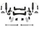 Fabtech 6-Inch Performance Suspension Lift Kit with Dirt Logic 2.5 Reservoir Coil-Overs and Dirt Logic 2.25 Shocks (20-24 2WD 3.0L Duramax Silverado 1500 Crew Cab w/ 5.80-Foot Short Box, Excluding Trail Boss)