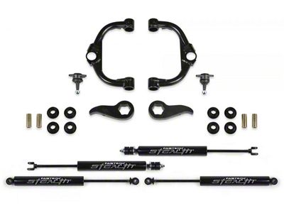 Fabtech 3.50-Inch Ball Joint Upper Control Arm Suspension Lift Kit with Stealth Shocks (20-25 Silverado 2500 HD Double Cab, Crew Cab)