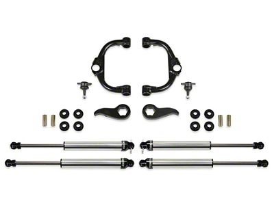 Fabtech 3.50-Inch Ball Joint Upper Control Arm Suspension Lift Kit with Dirt Logic Shocks (20-25 4WD Silverado 2500 HD Double Cab, Crew Cab)