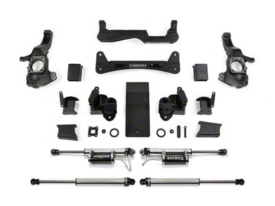 Fabtech 6-Inch RTS Suspension Lift Kit with Front Dirt Logic 2.25 Reservoir Shocks and Rear Dirt Logic 2.25 Shocks (20-25 6.6L Duramax Silverado 2500 HD Double Cab, Crew Cab)