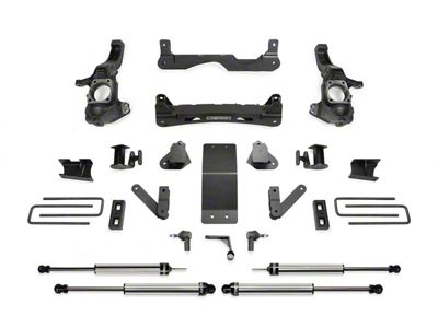 Fabtech 4-Inch Suspension Lift Kit with Dirt Logic 2.25 Shocks (20-25 4WD Silverado 3500 HD Double Cab, Crew Cab)