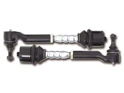 Fabtech Heavy Duty Tie Rods for Stock and Fabtech 3.50-Inch Upper Control Arms (11-23 Silverado 3500 HD)