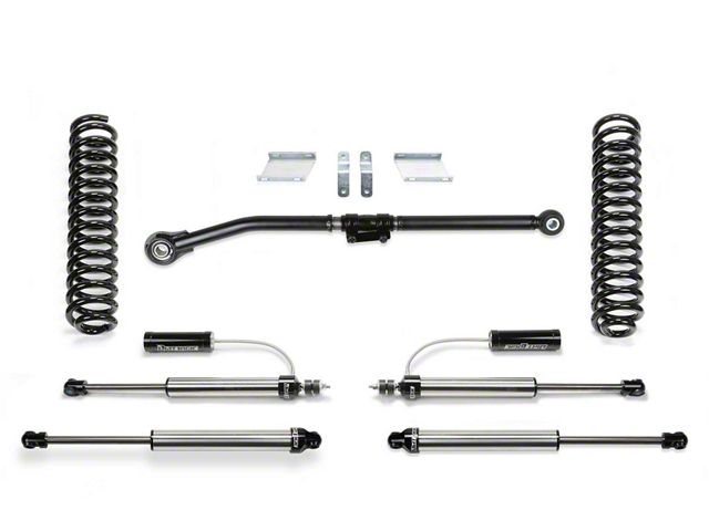 Fabtech 2.50-Inch Basic Suspension Lift Kit with Dirt Logic 2.25 Reservoir Coil-Overs and Dirt Logic 2.25 Shocks (17-22 4WD 6.7L Powerstroke F-250 Super Duty)