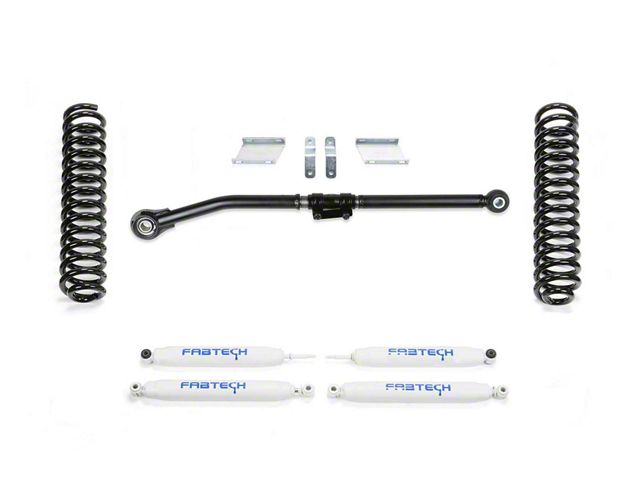 Fabtech 2.50-Inch Basic Suspension Lift Kit with Performance Shocks (17-22 4WD 6.7L Powerstroke F-250 Super Duty)