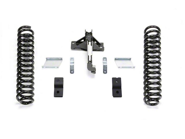 Fabtech 2.50-Inch Budget Suspension Lift Kit with Front Shock Extension Brackets (17-22 4WD 6.7L Powerstroke F-250 Super Duty)