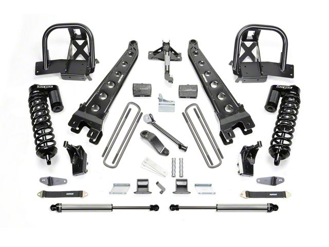 Fabtech 4-Inch Radius Arm Lift Kit with Dirt Logic 4.0 Coil-Overs and Dirt Logic Shocks (11-16 4WD F-250 Super Duty)