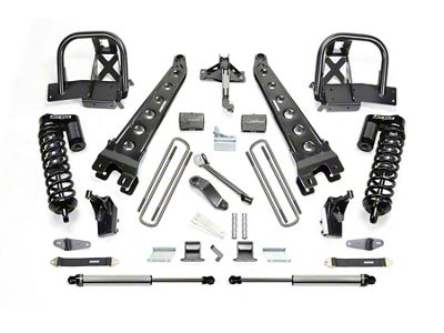 Fabtech 4-Inch Radius Arm Lift Kit with Dirt Logic 4.0 Coil-Overs and Dirt Logic Shocks (11-16 4WD F-250 Super Duty)