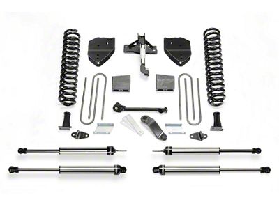 Fabtech 4-Inch Basic Lift Kit with Dirt Logic Shocks (17-22 4WD 6.2L F-250 Super Duty)
