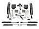 Fabtech 4-Inch Basic Lift Kit with Stealth Shocks (11-16 4WD F-250 Super Duty)