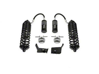 Fabtech 4-Inch Coil-Over Conversion Kit with Front Dirt Logic 4.0 Reservoir Coil-Overs (17-22 4WD 6.7L Powerstroke F-250 Super Duty)