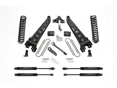 Fabtech 4-Inch Radius Arm Lift Kit with Stealth Shocks (11-16 4WD F-250 Super Duty)