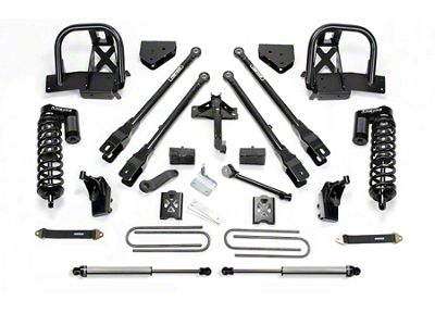 Fabtech 6-Inch 4-Link Suspension Lift Kit with Dirt Logic 4.0 Coil-Overs and Dirt Logic Shocks (11-16 4WD F-250 Super Duty)