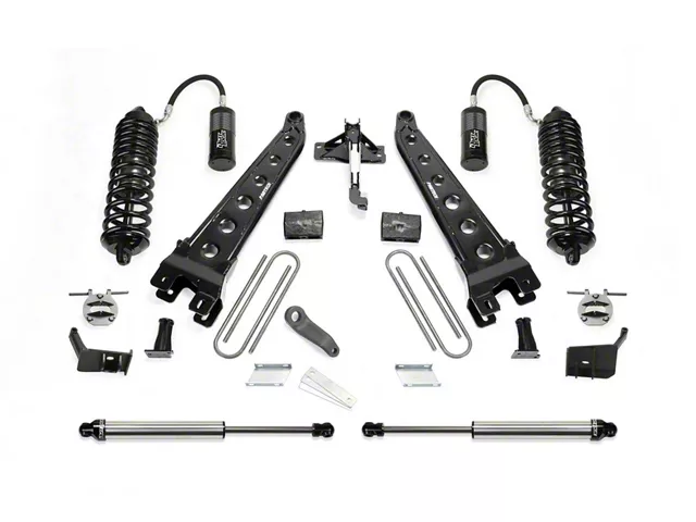 Fabtech 6-Inch Radius Arm Suspension Lift Kit with Dirt Logic 4.0 Reservoir Coil-Overs and Dirt Logic Shocks (17-22 4WD 6.7L Powerstroke F-250 Super Duty)