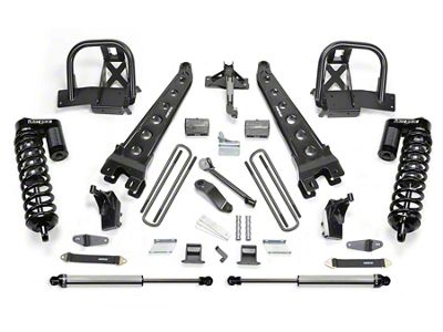 Fabtech 6-Inch Radius Arm Suspension Lift Kit with Dirt Logic 4.0 Coil-Overs and Dirt Logic Shocks (11-16 4WD F-250 Super Duty)