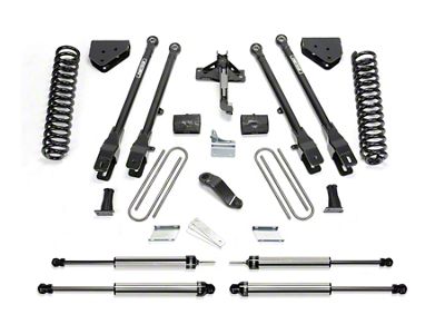 Fabtech 6-Inch 4-Link Suspension Lift Kit with Dirt Logic Shocks (11-16 4WD F-250 Super Duty)