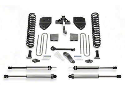 Fabtech 6-Inch Basic Suspension Lift Kit with Dirt Logic Shocks (17-22 4WD 6.7L Powerstroke F-250 Super Duty)