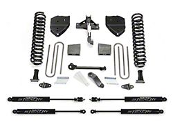 Fabtech 6-Inch Basic Suspension Lift Kit with Stealth Shocks (17-22 4WD 6.7L Powerstroke F-250 Super Duty)
