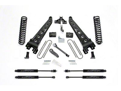 Fabtech 6-Inch Radius Arm Suspension Lift Kit with Stealth Shocks (11-16 4WD F-250 Super Duty)