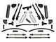 Fabtech 8-Inch 4-Link Suspension Lift Kit with Front Dirt Logic 2.25 Reservoir Shocks and Rear Dirt Logic Shocks (17-22 4WD 6.7L Powerstroke F-250 Super Duty)