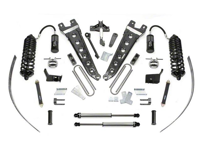 Fabtech 8-Inch Radius Arm Suspension Lift Kit with Dirt Logic 4.0 Reservoir Coil-Overs and Dirt Logic Shocks (11-16 4WD F-250 Super Duty w/o Factory Overland Springs)