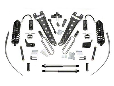 Fabtech 8-Inch Radius Arm Suspension Lift Kit with Dirt Logic 4.0 Reservoir Coil-Overs and Dirt Logic Shocks (11-16 4WD F-250 Super Duty w/ Factory Overland Springs)