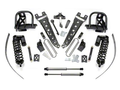 Fabtech 8-Inch Radius Arm Suspension Lift Kit with Dirt Logic 4.0 Coil-Overs and Dirt Logic Shocks (11-16 4WD F-250 Super Duty w/ Factory Overland Springs)