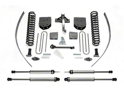 Fabtech 8-Inch Basic Suspension Lift Kit with Dirt Logic Shocks (11-16 4WD F-250 Super Duty w/ Factory Overland Springs)