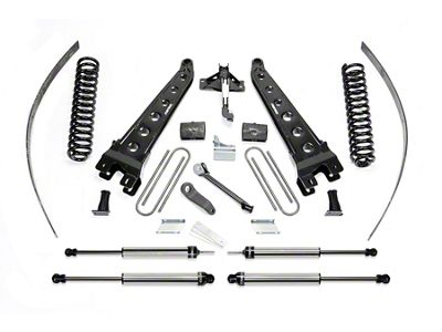 Fabtech 8-Inch Radius Arm Suspension Lift Kit with Dirt Logic Shocks (11-16 4WD F-250 Super Duty w/o Factory Overland Springs)