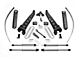 Fabtech 8-Inch Radius Arm Suspension Lift Kit with Dirt Logic Shocks (11-16 4WD F-250 Super Duty w/o Factory Overland Springs)