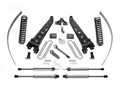 Fabtech 8-Inch Radius Arm Suspension Lift Kit with Dirt Logic Shocks (11-16 4WD F-250 Super Duty w/ Factory Overland Springs)