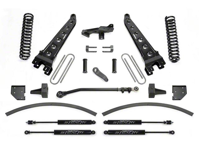 Fabtech 8-Inch Radius Arm Suspension Lift Kit with Stealth Shocks (17-22 6.7L Powerstroke F-250 Super Duty)