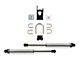 Fabtech Dual Dirt Logic Steering Stabilizer for 6 to 8-Inch Lift; Opposing Style (11-24 4WD F-250 Super Duty)