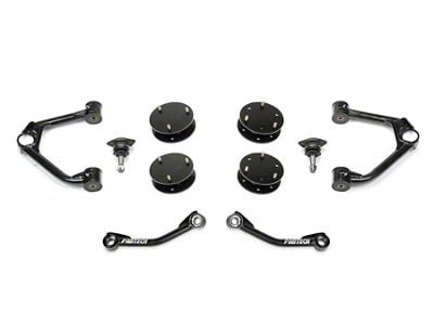 Fabtech 3-Inch Ball Joint Upper Control Arm Suspension Lift Kit with Shock Spacers (21-24 4WD Tahoe)