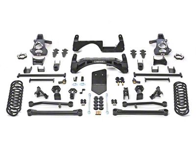 Fabtech 6-Inch Basic Suspension Lift Kit (07-14 4WD Tahoe w/ AutoRide)