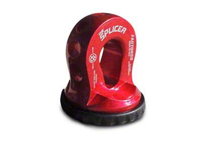 Factor 55 Splicer Shackle Mount; Red