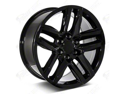 Factory Style Wheels Trail Boss Style Gloss Black 6-Lug Wheel; 18x8.5; 26mm Offset (07-13 Sierra 1500)