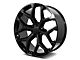 Factory Style Wheels Snowflake Style Gloss Black 6-Lug Wheel; 26x10; 31mm Offset (07-14 Tahoe)