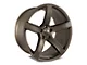 Factory Style Wheels Hellraiser HC2 Style Matte Bronze 5-Lug Wheel; 24x10; 25mm Offset (09-18 RAM 1500)