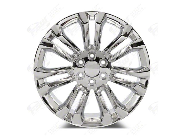 Factory Style Wheels LT 1500 Style Chrome 6-Lug Wheel; 22x9; 24mm Offset (14-18 Silverado 1500)