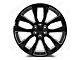 Factory Style Wheels RST Style Gloss Black Milled 6-Lug Wheel; 24x10; 31mm Offset (15-20 Yukon)