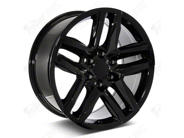 Factory Style Wheels Trail Boss Style Gloss Black 6-Lug Wheel; 18x8.5; 26mm Offset (99-06 Silverado 1500)