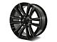 Factory Style Wheels SLT Style Gloss Black Milled 6-Lug Wheel; 26x10; 31mm Offset (23-24 Colorado)