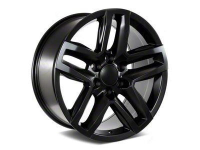 Factory Style Wheels Trail Boss Style Satin Black 6-Lug Wheel; 20x9; 15mm Offset (19-24 Silverado 1500)