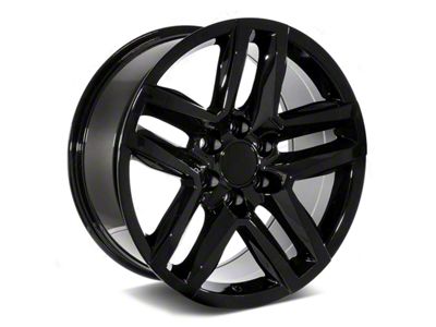 Factory Style Wheels Trail Boss Style Gloss Black 6-Lug Wheel; 22x9; 28mm Offset (21-24 Tahoe)