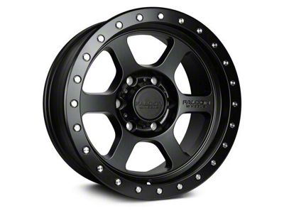 Falcon Wheels T1 Series Full Matte Black 6-Lug Wheel; 18x9; 0mm Offset (07-13 Sierra 1500)